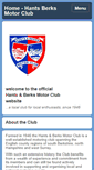 Mobile Screenshot of hantsandberksmc.org.uk